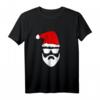Lustiges Weihnachtsmann Weihnachtsmütze Bart Sonnenbrille T-Shirt für die Familie - Partnerlook & Festtagsoutfit für Weihnachten, Heiligabend & Wichteln