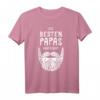 Papa Bart Vater Geburtstagsgeschenk Vatertag 2022 2023 T-Shirt - Lustiges Geschenk für Bartliebhaber und werdende Väter