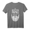 Papa Bart Vater Geburtstagsgeschenk Vatertag 2022 2023 T-Shirt - Lustiges Geschenk für Bartliebhaber und werdende Väter