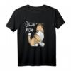 Collie Mama T-Shirt Geschenk für Hunde Herrchen & Frauchen - Lustiges Hundemotiv für Hundeliebhaber, Damen & Kinder
