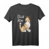 Collie Mama T-Shirt Geschenk für Hunde Herrchen & Frauchen - Lustiges Hundemotiv für Hundeliebhaber, Damen & Kinder