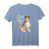 Collie Mama T-Shirt Geschenk für Hunde Herrchen & Frauchen - Lustiges Hundemotiv für Hundeliebhaber, Damen & Kinder