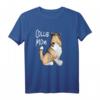 Collie Mama T-Shirt Geschenk für Hunde Herrchen & Frauchen - Lustiges Hundemotiv für Hundeliebhaber, Damen & Kinder