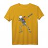 Lustiges Halloween Skeleton Basketball T-Shirt mit DAB Dance Motiv für Kinder & Erwachsene – Perfekt für Party, Schule & Stadtbummel