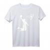 Basketball Mädchen T-Shirt - Klassisches Sportshirt für junge Basketballspielerinnen mit Silhouette-Design