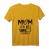 Mama Loading T-Shirt für werdende Mütter - Perfekt als Geschenk für Schwangere, Mama & Future Mom mit V-Ausschnitt