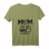 Mama Loading T-Shirt für werdende Mütter - Perfekt als Geschenk für Schwangere, Mama & Future Mom mit V-Ausschnitt