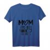 Mama Loading T-Shirt für werdende Mütter - Perfekt als Geschenk für Schwangere, Mama & Future Mom mit V-Ausschnitt