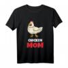 Hühner Mama - Chicken Mom T-Shirt für Landwirtinnen & Hühnerhalterinnen | Geschenkidee für Bauernhofliebhaberinnen