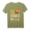 Die Hühner Mama Henne Küken Huhn Bauernhof Damen T-Shirt - Lustiges Geschenk für Landwirte und Hühnerliebhaber