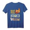 Die Hühner Mama Henne Küken Huhn Bauernhof Damen T-Shirt - Lustiges Geschenk für Landwirte und Hühnerliebhaber