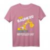Kinder Mini Bauherr T-Shirt mit Bagger und Bauleiter Motiv – Lustiges Baustellen-Outfit für Jungen und kleine Bauherren