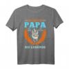 Grillmeister Papa Mythos Legende Vintage T-Shirt – Lustiges Geschenk für Vatertag & Männer, perfekte Grillliebhaber-Mode