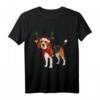 Weihnachtsmann Beagle Rentier Licht T-Shirt – Festliche Hundeliebe Geschenke für Weihnachten & Weihnachten Kostüm