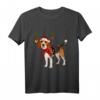 Weihnachtsmann Beagle Rentier Licht T-Shirt – Festliche Hundeliebe Geschenke für Weihnachten & Weihnachten Kostüm