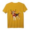 Weihnachtsmann Beagle Rentier Licht T-Shirt – Festliche Hundeliebe Geschenke für Weihnachten & Weihnachten Kostüm