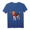 Weihnachtsmann Beagle Rentier Licht T-Shirt – Festliche Hundeliebe Geschenke für Weihnachten & Weihnachten Kostüm