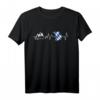Herzschlag Bayern Oktoberfest Wandern T-Shirt – Perfektes Geschenk für Bayern- und Oktoberfest-Liebhaber für Frauen und Männer