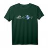 Herzschlag Bayern Oktoberfest Wandern T-Shirt – Perfektes Geschenk für Bayern- und Oktoberfest-Liebhaber für Frauen und Männer