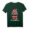 Lustiges Oma Claus Weihnachts-T-Shirt für Familie & Freunde – Das perfekte Weihnachtsoutfit für Damen, Frauen, Kinder & Oma