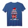 Lustiges Oma Claus Weihnachts-T-Shirt für Familie & Freunde – Das perfekte Weihnachtsoutfit für Damen, Frauen, Kinder & Oma