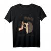 Beste Igel Mama aller Zeiten Damen T-Shirt - Perfektes Geschenk für Igel Liebhaberinnen zu Weihnachten, Muttertag & Geburtstag