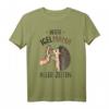 Beste Igel Mama aller Zeiten Damen T-Shirt - Perfektes Geschenk für Igel Liebhaberinnen zu Weihnachten, Muttertag & Geburtstag