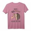 Beste Igel Mama aller Zeiten Damen T-Shirt - Perfektes Geschenk für Igel Liebhaberinnen zu Weihnachten, Muttertag & Geburtstag