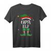 Opa Elf Weihnachts T-Shirt - Lustiges Familien-Outfit für Weihnachten, Kinder & Erwachsene, perfektes Geschenk für die Weihnachtszeit