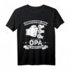 Dreifacher Opa T-Shirt mit 3 Enkelkindern - Perfektes Geschenk für werdende Großväter & Familienzuwachs