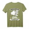 Dreifacher Opa T-Shirt mit 3 Enkelkindern - Perfektes Geschenk für werdende Großväter & Familienzuwachs