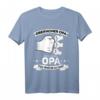 Dreifacher Opa T-Shirt mit 3 Enkelkindern - Perfektes Geschenk für werdende Großväter & Familienzuwachs