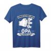 Dreifacher Opa T-Shirt mit 3 Enkelkindern - Perfektes Geschenk für werdende Großväter & Familienzuwachs
