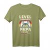 Level Complete Papa 2024 T-Shirt - Lustiges Geschenk für werdende Väter, Vatertag & Schwangerschaftsankündigung