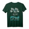 Papa und Sohn Partnerlook T-Shirt - Witziges Vater Sohn Design für Vatertag, Weihnachten & Geburtstag, Perfekte Geschenkidee für den besten Papa