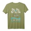 Papa und Sohn Partnerlook T-Shirt - Witziges Vater Sohn Design für Vatertag, Weihnachten & Geburtstag, Perfekte Geschenkidee für den besten Papa