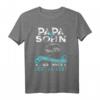 Papa und Sohn Partnerlook T-Shirt - Witziges Vater Sohn Design für Vatertag, Weihnachten & Geburtstag, Perfekte Geschenkidee für den besten Papa