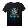 Stolzer Opa einer fantastischen Enkelin T-Shirt – Persönliches Geschenk zum Vatertag & Geburtstag für Großväter