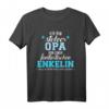 Stolzer Opa einer fantastischen Enkelin T-Shirt – Persönliches Geschenk zum Vatertag & Geburtstag für Großväter