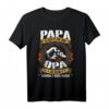 Geschenk Papa zu sein ist eine Ehre Opa zu sein unbezahlbar - Lustiges Vintage Retro T-Shirt für Vatertag, Weihnachten & Geburtstag