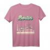 Berlin Geschenk für Jungen und Fans - Alexanderplatz Berliner Bär T-Shirt mit Brandenburger Tor & Fernsehturm als Souvenir