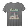 Berlin Geschenk für Jungen und Fans - Alexanderplatz Berliner Bär T-Shirt mit Brandenburger Tor & Fernsehturm als Souvenir