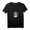 Damen BERNER SENNENHUND Mama T-Shirt mit V-Ausschnitt – Lustiges Hundemama-Outfit für Gassi, Hundeschule & Welpenliebe, perfekt als Weihnachts- oder Geburtstagsgeschenk