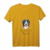 Damen BERNER SENNENHUND Mama T-Shirt mit V-Ausschnitt – Lustiges Hundemama-Outfit für Gassi, Hundeschule & Welpenliebe, perfekt als Weihnachts- oder Geburtstagsgeschenk