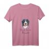 Damen BERNER SENNENHUND Mama T-Shirt mit V-Ausschnitt – Lustiges Hundemama-Outfit für Gassi, Hundeschule & Welpenliebe, perfekt als Weihnachts- oder Geburtstagsgeschenk