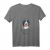 Damen BERNER SENNENHUND Mama T-Shirt mit V-Ausschnitt – Lustiges Hundemama-Outfit für Gassi, Hundeschule & Welpenliebe, perfekt als Weihnachts- oder Geburtstagsgeschenk