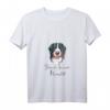 Damen BERNER SENNENHUND Mama T-Shirt mit V-Ausschnitt – Lustiges Hundemama-Outfit für Gassi, Hundeschule & Welpenliebe, perfekt als Weihnachts- oder Geburtstagsgeschenk