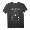 Berner Sennenhund my Boss T-Shirt – Süßes Motiv für Hundebesitzer, Tierfreunde & Hundeliebhaber, perfektes Geschenk für Hunde Papa, Mama, Opa & Oma
