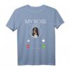 Berner Sennenhund my Boss T-Shirt – Süßes Motiv für Hundebesitzer, Tierfreunde & Hundeliebhaber, perfektes Geschenk für Hunde Papa, Mama, Opa & Oma