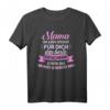 Lustiges Mama T-Shirt mit Spruch - Perfektes Muttertags- und Weihnachtsgeschenk für Mütter